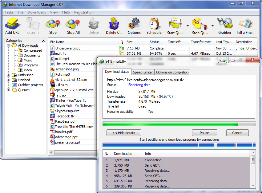 Internet Download Manager Idm V6 07 Build 8 Frame